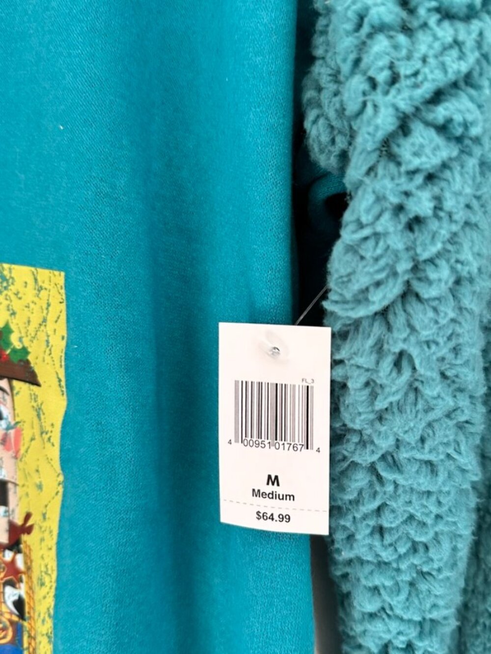 Disney Pixar Characters Toy Story Monsters Inc Up Nutcracker Sweatshirt Size M - Picture 4 of 5